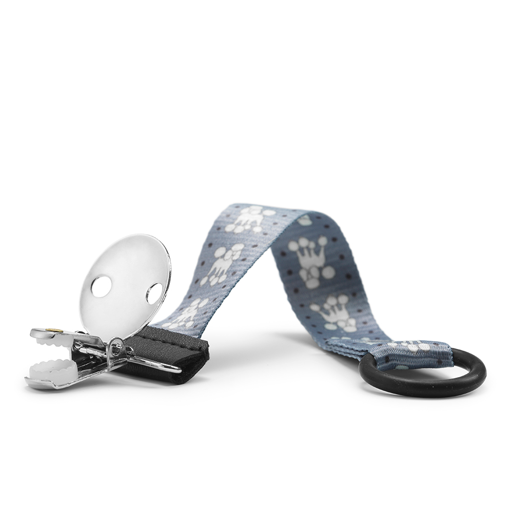 Pacifier Clip - Rebel Poodle Paul