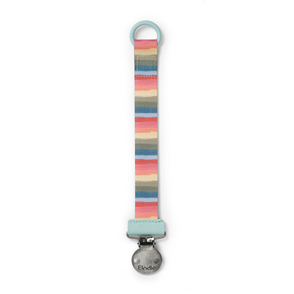 Pacifier Clip - Rainbow Trails
