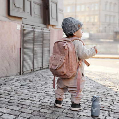 Elodie BackPack Mini - Pink Bouclé