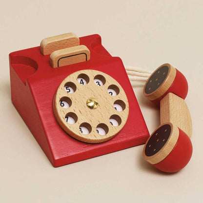Vintage Wooden Phone
