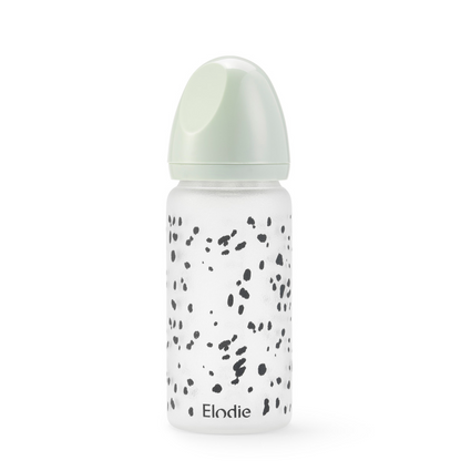 Glass Feeding Bottle - Dalmatian Dots