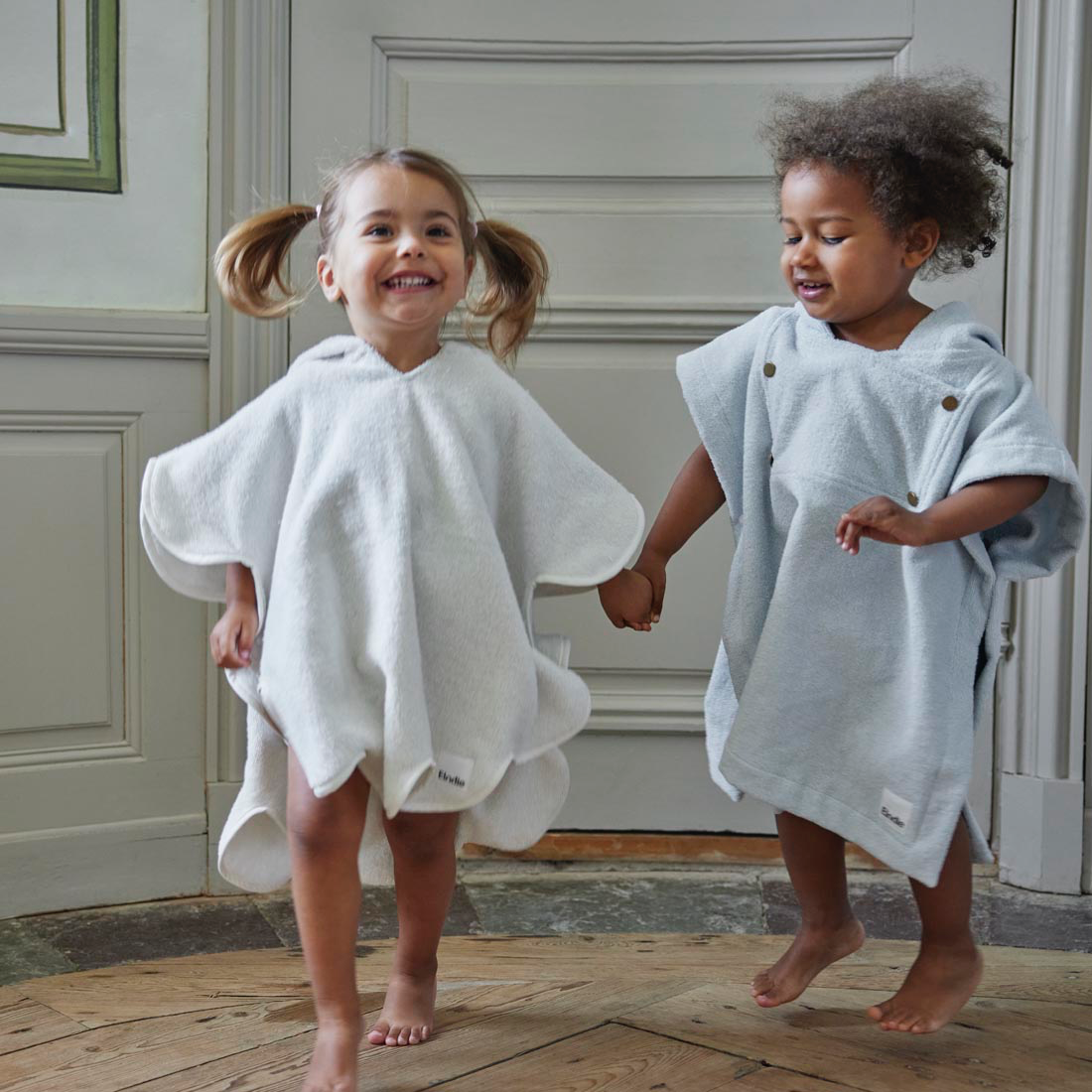 Bath Poncho - Bermuda Blue