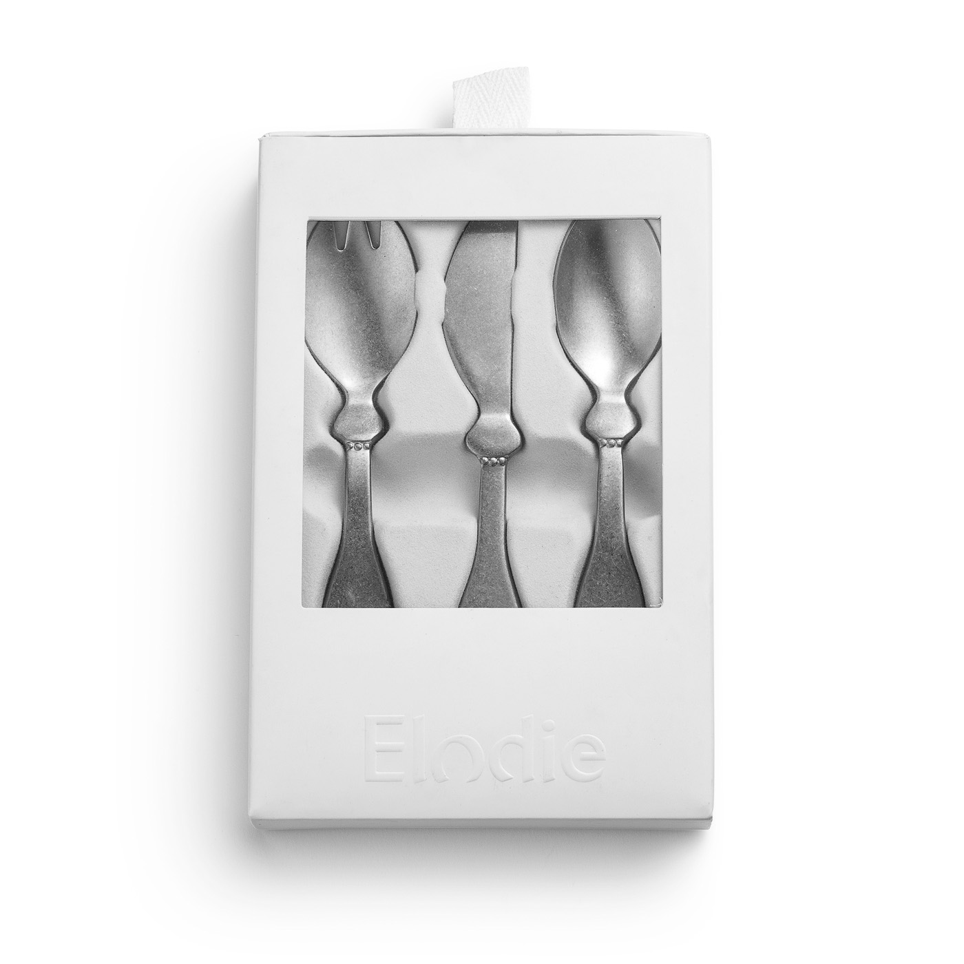 Children's Cutlery set - Antique Silver