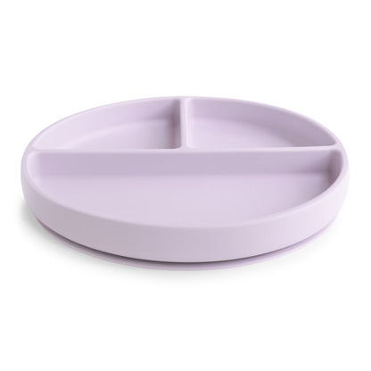 Silicone Suction Plate - Soft Lilac