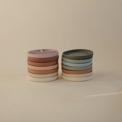 Silicone Suction Plate - Soft Lilac