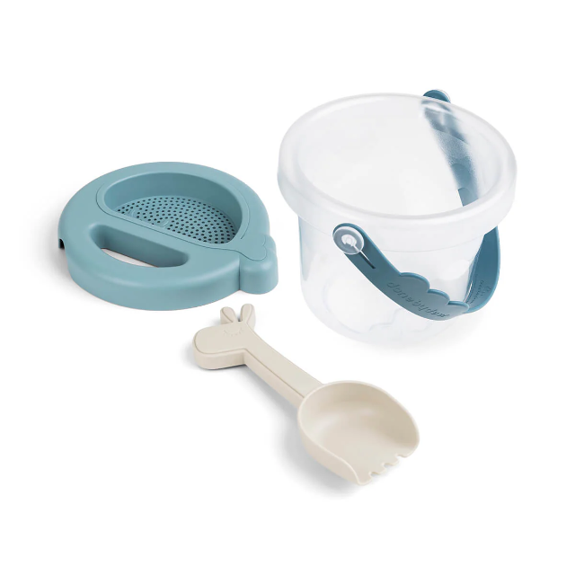 sand play set 5 pcs - deer friends - blue mix