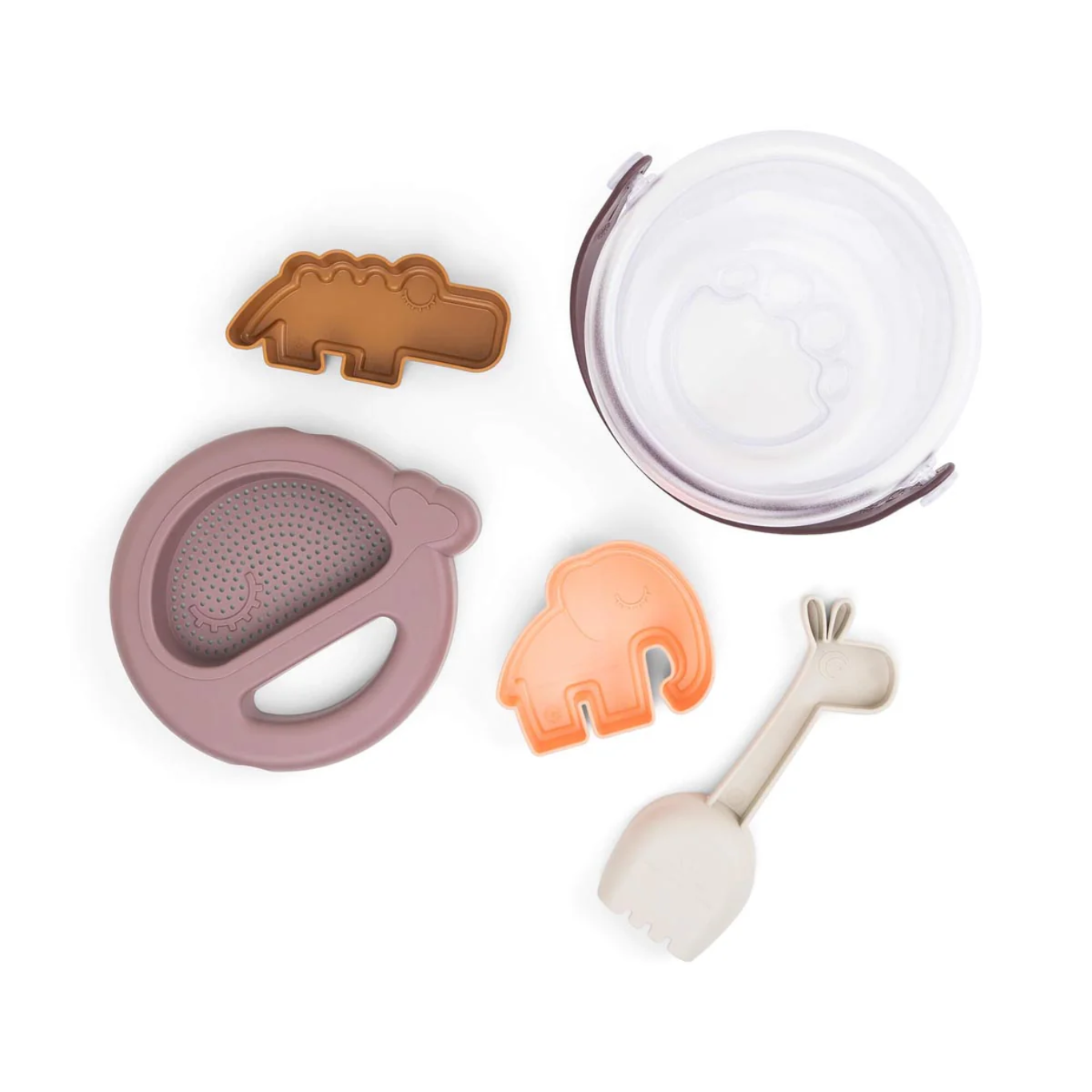 sand play set 5 pcs - deer friends - Powder
