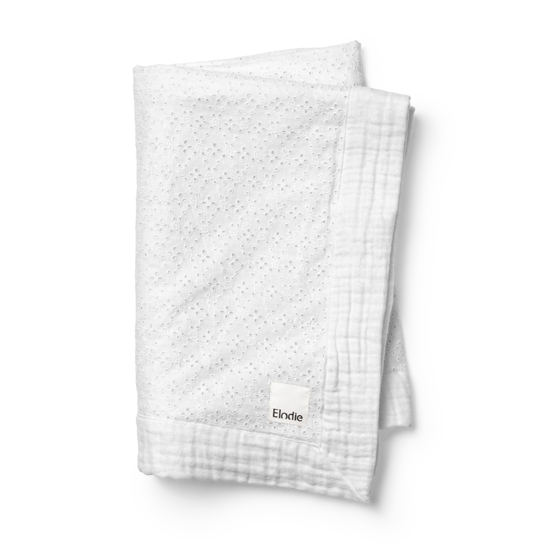 Soft Cotton Blanket - Embroidery Anglaise