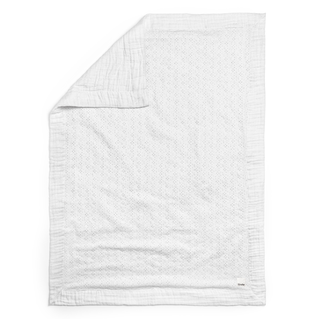 Soft Cotton Blanket - Embroidery Anglaise