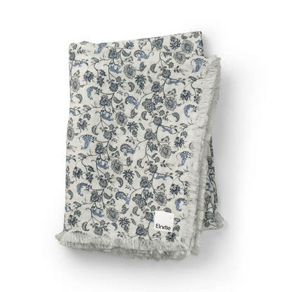 Soft Cotton Blanket - Garden Leo Toile