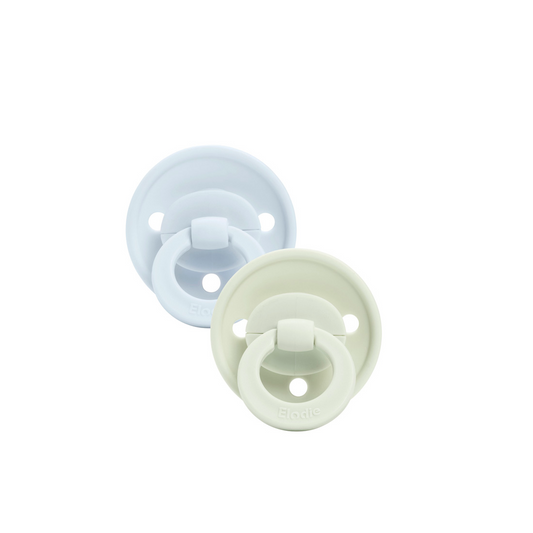 Binky Bundle Natural Rubber 3+ months - Gelato Green