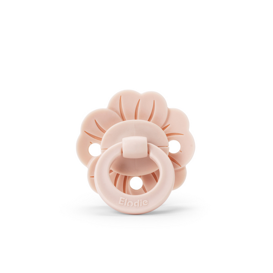 Binky Bloom Natural Rubber +3 months - Powder Pink