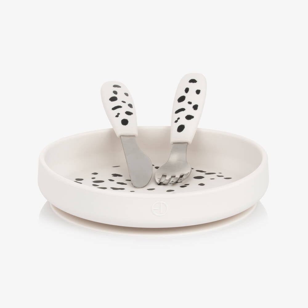 Silicone Plate Set - Dalmatian Dots