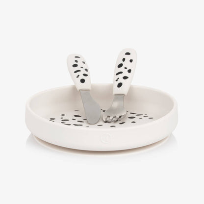 Silicone Plate Set - Dalmatian Dots
