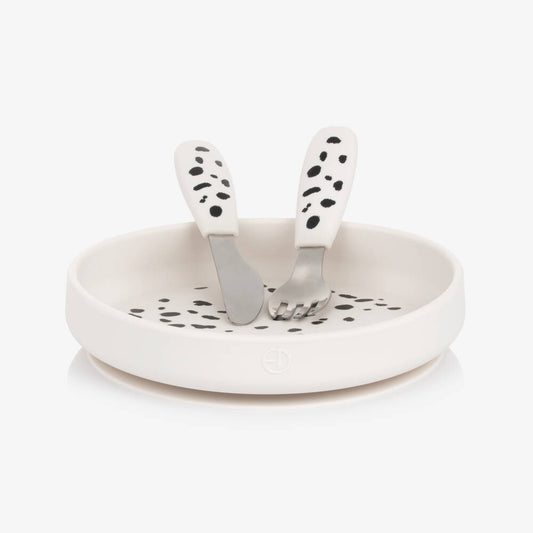 Silicone Plate Set - Dalmatian Dots