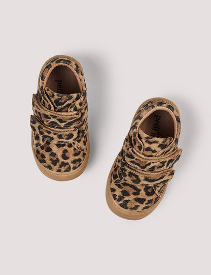EVERYDAY SHOE VELCRO - LEOPARD