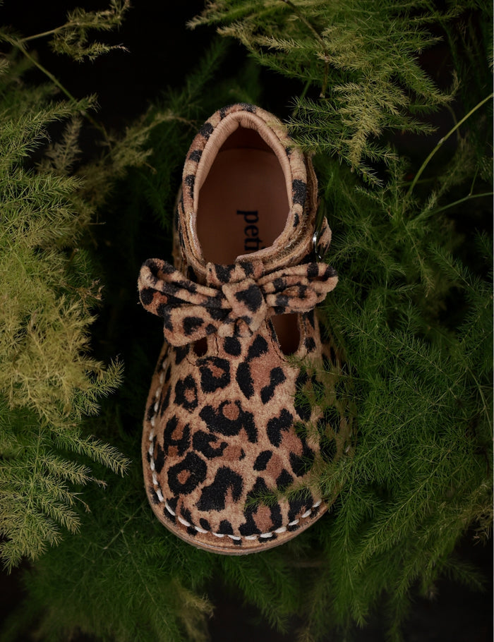 T-BAR BOW - LEOPARD