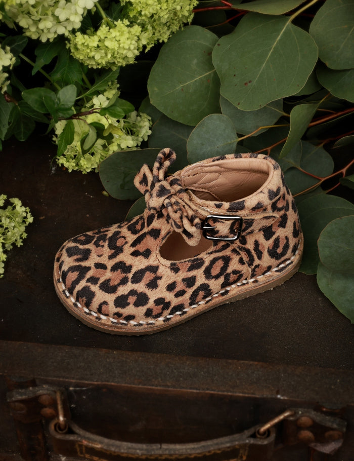 T-BAR BOW - LEOPARD