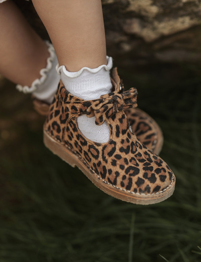 T-BAR BOW - LEOPARD