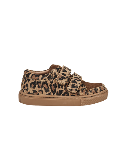 LOW SNEAKER - Block Leopard