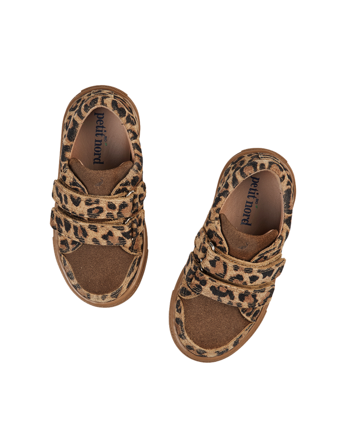 LOW SNEAKER - Block Leopard