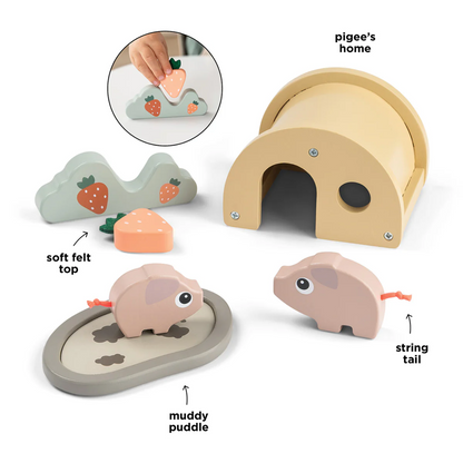 Tiny Farm Play Set Pigee
