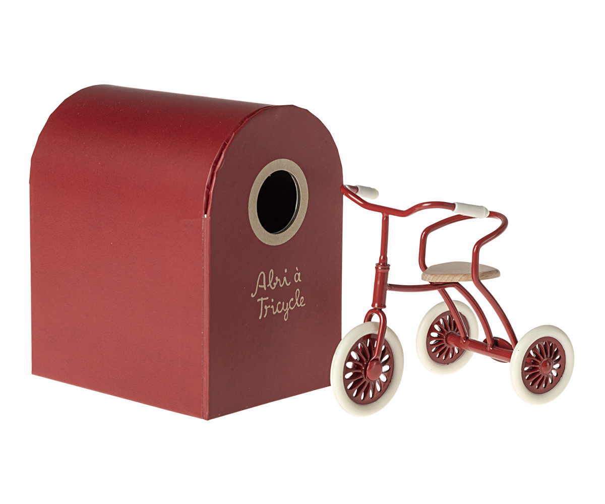 Abri à tricycle, Mouse - Red