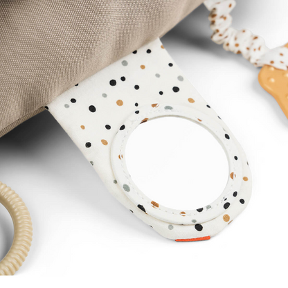 tummy time activity toy - croco - sand