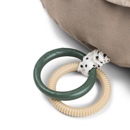 tummy time activity toy - croco - sand