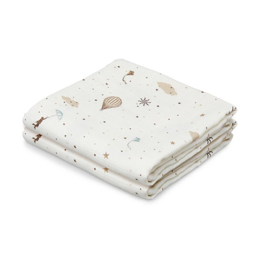 Muslin Cloth, 2-pack - Dreamland