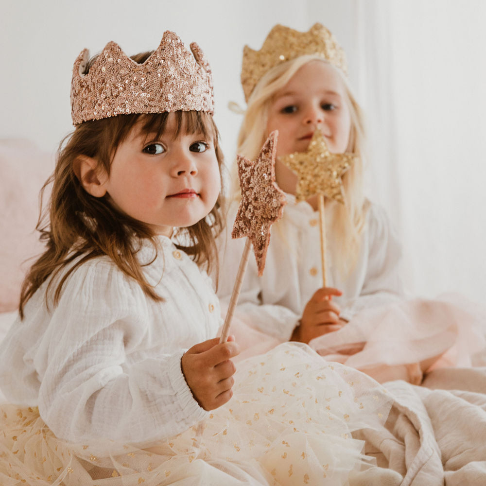 Magic Wand - Gold Sequins