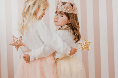 Magic Wand - Gold Sequins