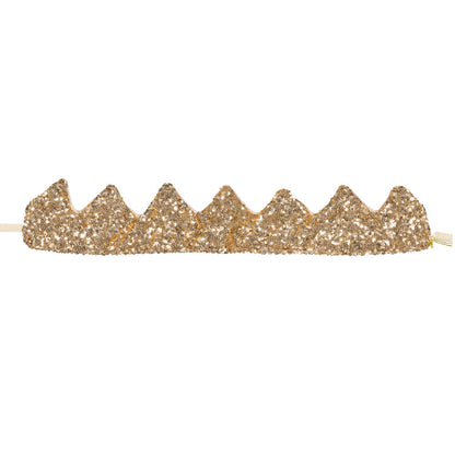 Crown - gold sequins