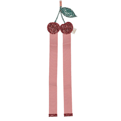 Wall-mounted hair clip holder - Cherry