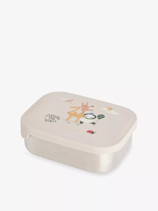ARTHUR STEEL LUNCHBOX - Around the world/ Sandy