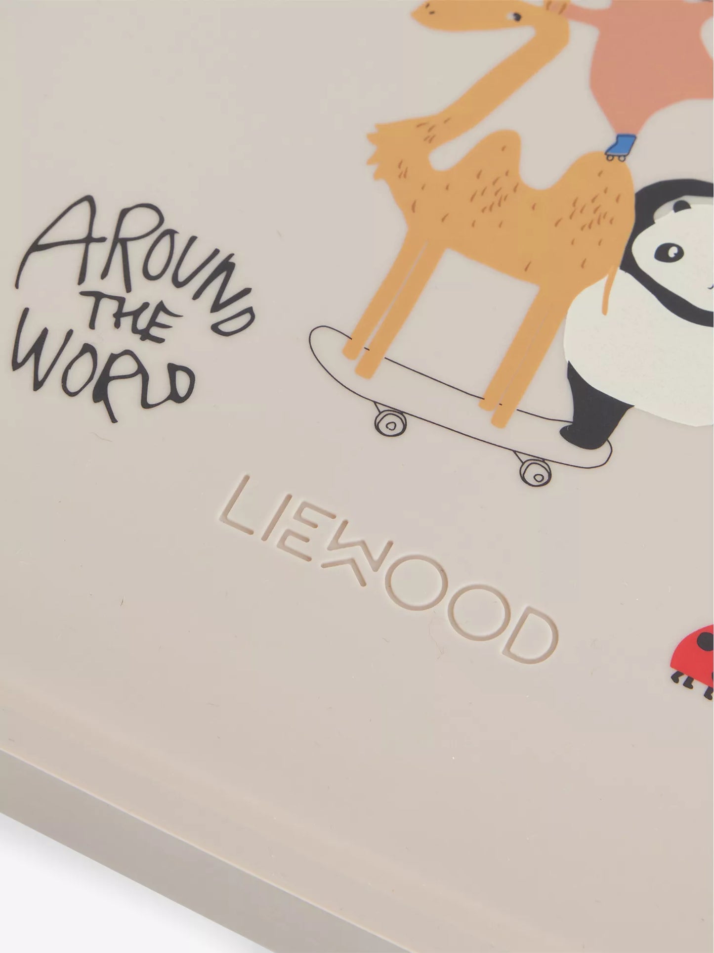 ARTHUR STEEL LUNCHBOX - Around the world/ Sandy
