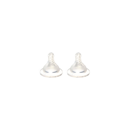 ELODIE Silicone Bottle Teats 0m+