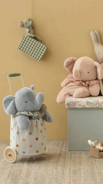 Maileg Elephant Plush Big Powder