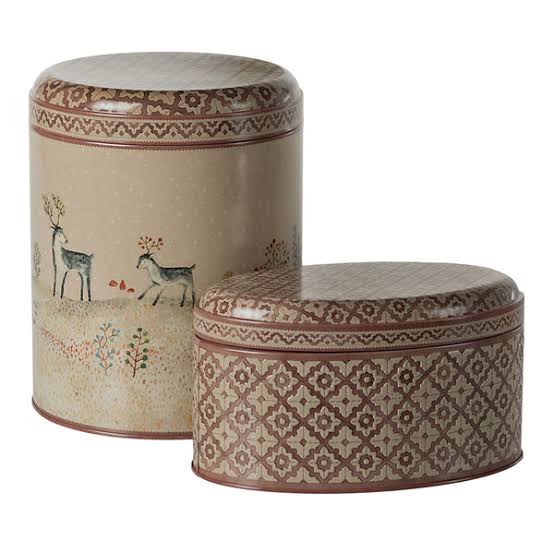 Maileg Metal boxes Winter Wonderland Set