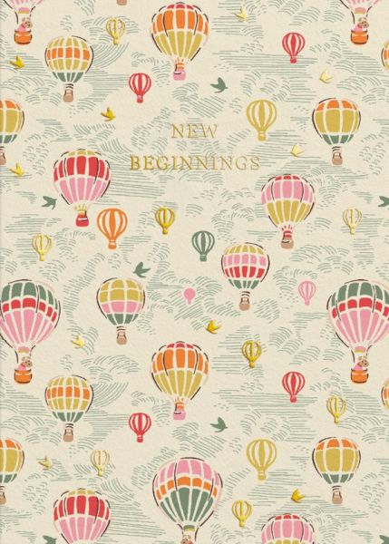 Cath Kidston Hello Little One Baby Card
Balloons design gold foil