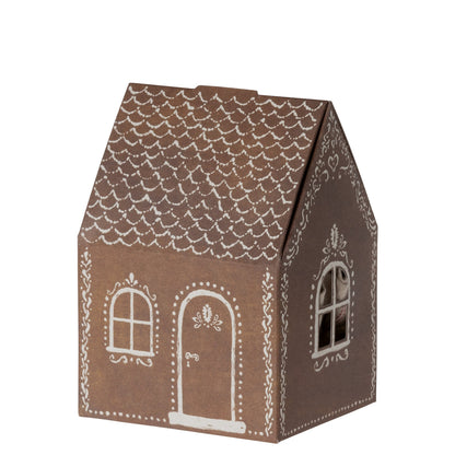 Maileg gingerbread house cardboard for Santa Mouse Big Brother