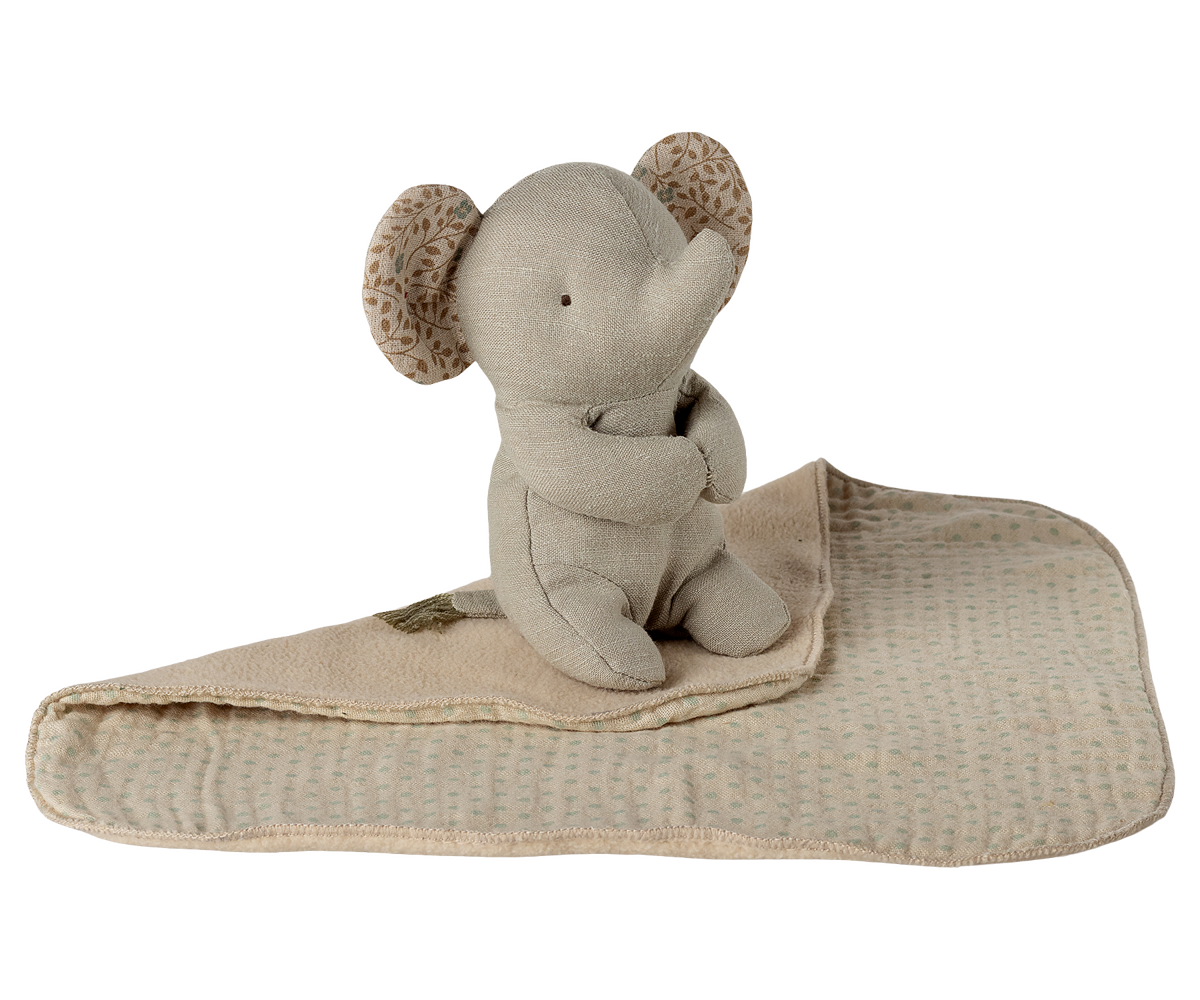 Lullaby friends, Elephant, Mini - Iron grey