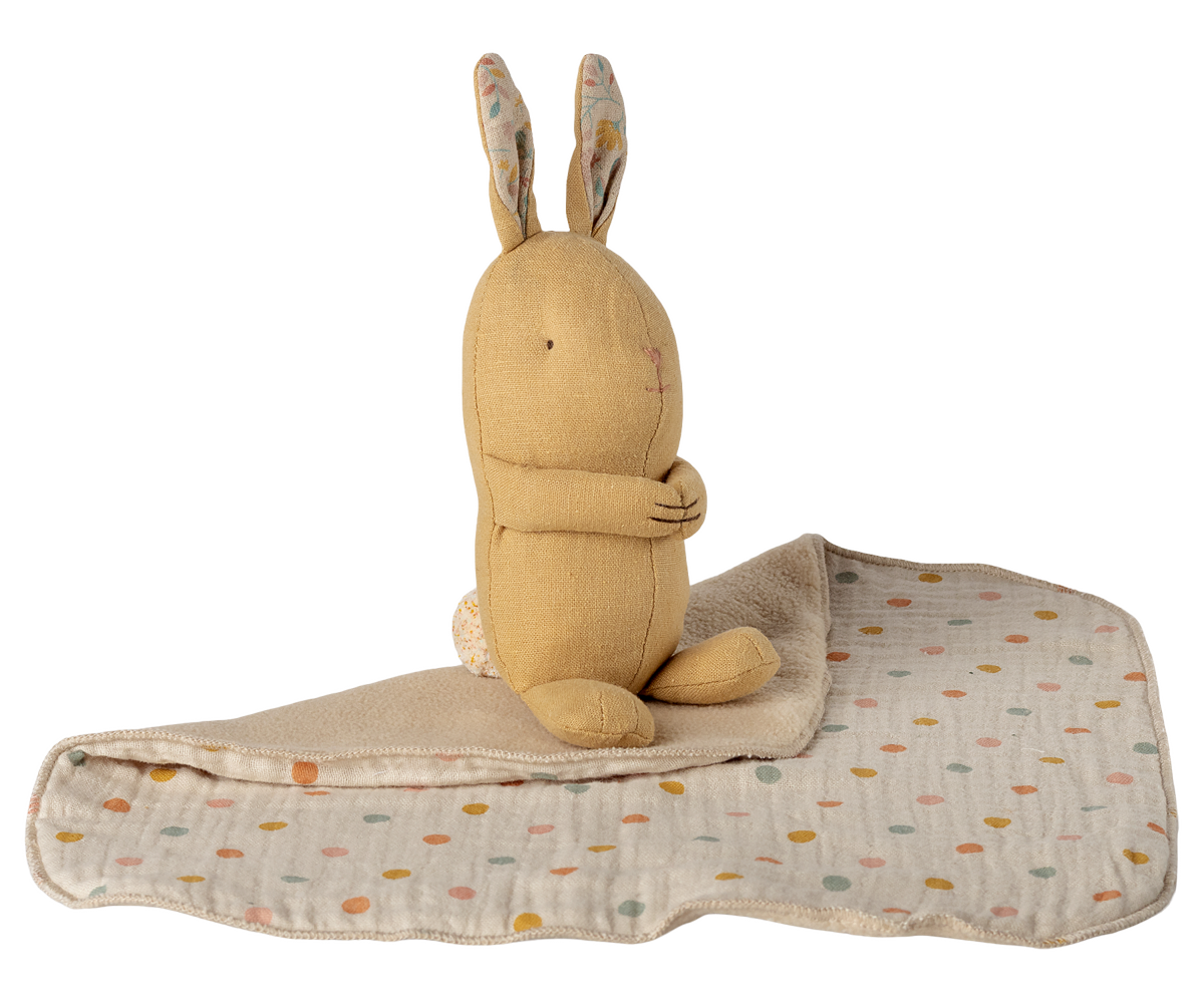 Lullaby friends, Bunny, Mini - Cream yellow