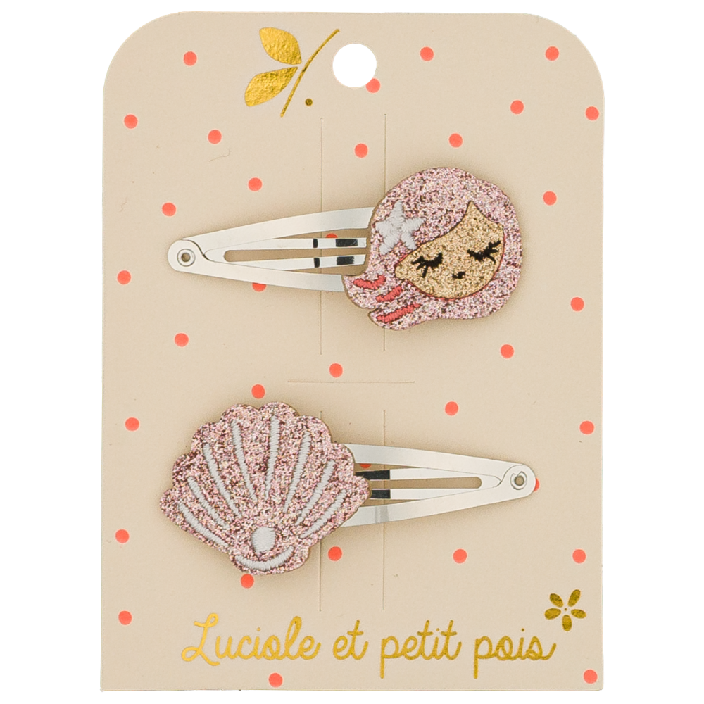 Pearly the Mermaid Hair Clips (pair)