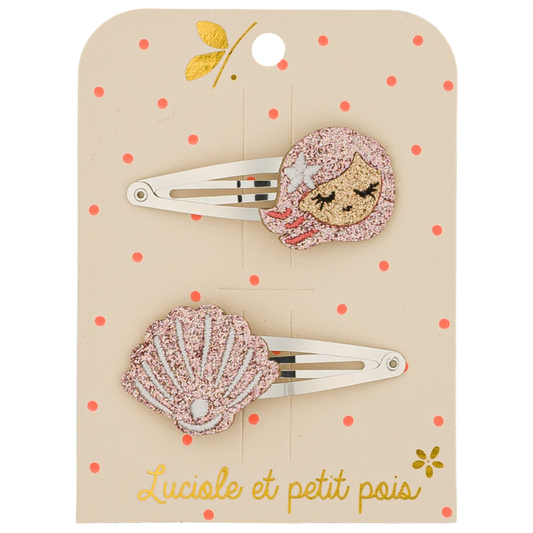 Pearly the Mermaid Hair Clips (pair)