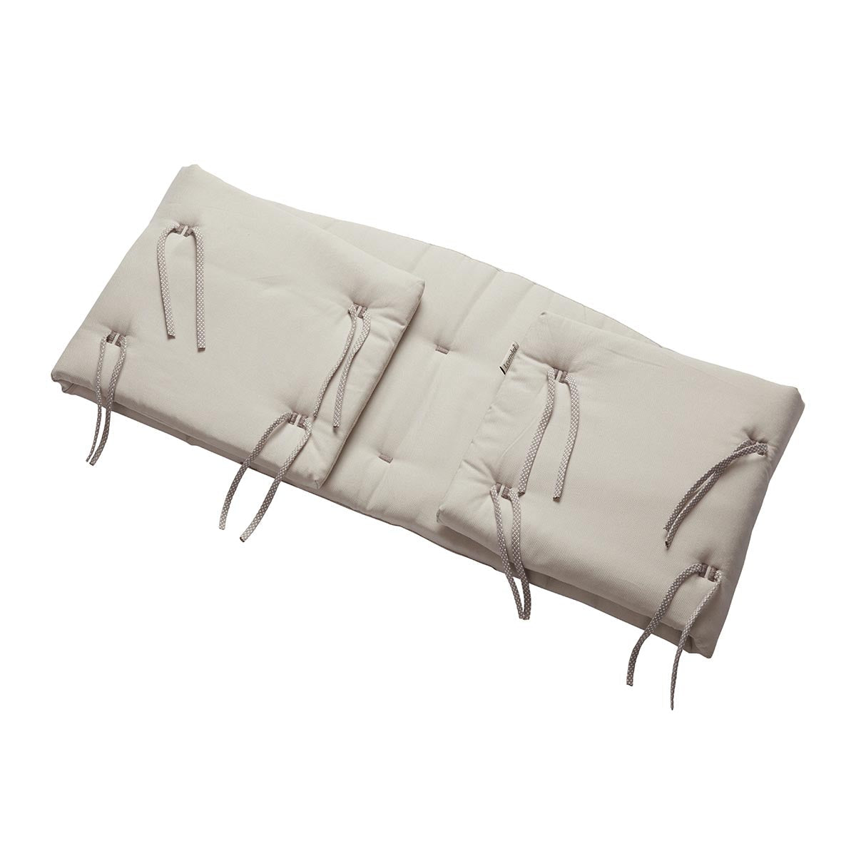 Leander Classic Cot Organic Bumper cappuccino