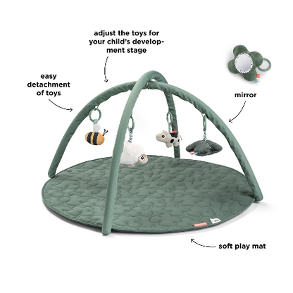Done By Deer Activity Play Mat Green