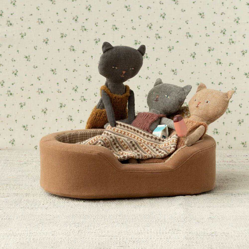 Maileg Chatons Kitten | Grey & Dark nature| 23cm Mini